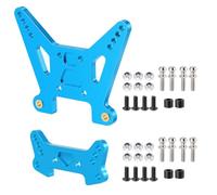 AXspeed Aluminum Front Rear Shock Tower Set for 1/10 Tamiya TT-02B RC Car (Blue)