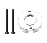 AXspeed Aluminum Motor Cover Protective Cap Upgrade for 1/12 Tamiya 57409 Lunch Box RC Car(Silver)