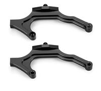 AXspeed Aluminum Rear Chassis Mount Upgrade Bracket for Team Associated DR10 1/10 Scale RC Car(Black)