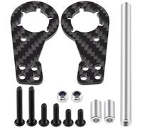 AXspeed Carbon Fiber Rear Axle Holder Suspension Mount Bracket for 1/12 Tamiya CW-01 58347 Lunch Box RC Car Upgrade