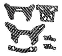AXspeed Carbon Fiber Shock Tower with Steering Set 6pcs for ARRMA 1/7 Felony Infraction Limitless 6S 8S Upgrade