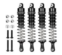 AXspeed Front Rear Shock Absorber Suspension Damper Kits for 1/10 Tamiya Wild One RC Car (Black)
