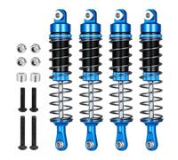 AXspeed Front Rear Shock Absorber Suspension Damper Kits for 1/10 Tamiya Wild One RC Car (Blue)
