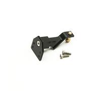 AXspeed Loaded Ball Mount Tow Shackle Hooks Receiver Hitch Trailer for 1/10 RC Crawler Car SCX10 D90 Black