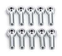 AXspeed M4 Metal Link Rod Tie Rod End Ball Joint Head for Axial Scx10 90046 1/10 RC Car Boat Airplane (10pcs)