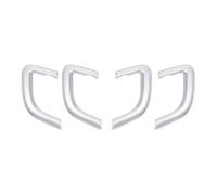 AXTAZS Auto Interior Styling Compatible with Land for Rover for Discovery for Sport 2015 2016 2017 2018 2019 4Pcs Car Interior Door Pull Handle Cover Trim(Silver)