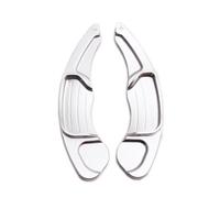 AXTAZS Car Shift Paddle Blade Compatible with Lincoln for MKC 2015 2016 2017 2018 2019 for MKX 2016 2017 2018 2019 Aluminum Steering Wheel Car Shift Paddle Shifter Gear Extension(Silver)