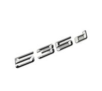 AXTGBHL 3D ABS Car Trunk Emblem Badge Logo Fit For BMW 520i 525i 530i 535i 520d 525d 530d Xdrive E60 E39 E34 F10 Letters Sticker Accessories(535 d)