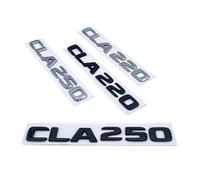 AXTGBHL 3D Letters CLA180 CLA200 CLA220 CLA250 CLA260 4Matic ABS Emblem Fit For Mercedes Fit For Benz C118 W117 Car Trunk Rear Logo Sticker(Glossy black,CLA180d)