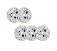 AXTGBHL 5pcs/lot LED Chip Fit For Lamp Bulb 5W 7W 9W 12W SMD 2835 Round Led Light PCB Board AC 220V-240V DIY Bulb Chip Lighting Spotlight(7W,220V_COLD WHITE)