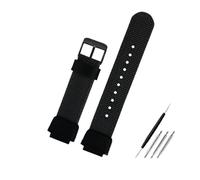 AXTGBHL Fit For Casio Fit For G-SHOCK DW5600 GW-5000 GWM5610 GM-5600 watchband modified nylon canvas watch strap men Breathable wristband bracelet(Black-black pin)