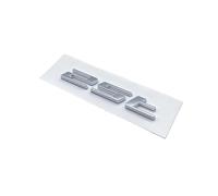 AXTGBHL Letter Emblem Chrome Glossy Black ABS 3.0 5.0 V6 V8 20T 25T 30T 35T Fit For Jaguar XJ F-TYPE F-PACE E-PACE Badge Trunk Logo(Silver 25T)