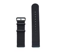 AXTGBHL Premium Nato Nylon Strap Suitable Fit For Huawei/Fit For Samsung Galaxy/Fit For Xiaomi 20mm 22mm Watch Quick Release Military Casual Army Watch Band(Nero,20mm)