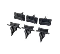 AXTGBHL Windshield Plates Clamp Fit For FORD TRANSIT MK6 MK7 A Pillar Front Windscreen Side Trim Clips Moulding Rivet Clip 4069906 4069907(10pcs)