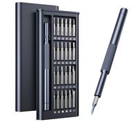 AXTH 25-in-1 Small Precision Screwdriver Set, Professional Magnetic Mini Repair Tool Kit for Phone, Computer, Watch, Laptop, Macbook, Ring Doorbell, Eyeglass, Electronic, [Bearing Steel] Screw Driver