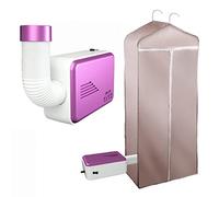 AXTMR Multifunctional Small Portable Household Electric Headed Clothes Dryer, With Drying Cloth Cover And Retractable Shoe Tube,Purple,16 * 45cm