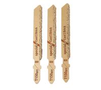 AXTZWKL 3pcss 3" T150 Carbide Grain 50 Grit T-Shank Jigsaw Blades Ceramic Tile Ceramic Cutting Tool, Carbide