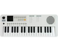 Axus 37 Mini Portable Keyboard in Arctic White - Fun Electric Piano for Beginners, USB-C or Battery Power
