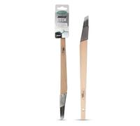 Axus Decor Angled Fitch Paint Brush (Grey Series) - 19mm - For All Paints, Filaments, For Detailed Work & Touching Up, Comfortable Handle, Rust-Resistant Stainless Steel, Grey