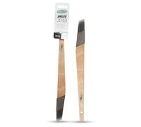 Axus Decor Angled Fitch Paint Brush (Grey Series) - 25mm - For All Paints, Filaments, For Detailed Work & Touching Up, Comfortable Handle, Rust-Resistant Stainless Steel, Grey