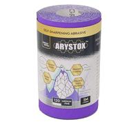 Axus Decor Arystox Ceramic Oxide Abrasive Paper (Onyx Series) Sandpaper Roll, Non-Stick & Long Lasting, Metal & More, Ideal For Professional Painter's & DIY enthusiasts - 5m x 115mm, 120 grit