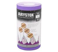 Axus Decor Arystox Ceramic Oxide Abrasive Paper (Onyx Series) Sandpaper Roll, Non-Stick & Long Lasting, Wood, Metal & More, Ideal For Professional Painter's & DIY enthusiasts - 5m x 115mm, 150 grit