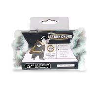 Axus Decor Captain Chunk Mini Roller (Onyx Series) for Professional & DIY Projects, Ideal for Masonry & Rough Surfaces, Excellent Coverage, 5"/125mm,2Pk