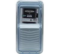 Axus Decor Captain Chunk Mini Tray Liner (onyx series) 0.50 Litre, Plastic Paint Tray - Reusable & Solvent Resistant - Ideal for Oil Based Painting For Professional Painter's & DIY (5 pack)