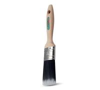 Axus Decor Captain Chunk Paint Brush (Onyx Color) - 1.5"/38mm - Synthetic Filaments, Unique Tricho Filaments, Smooth, Slightly Stiffness, Comfortable Handle, Rust-Resistant Stainless Steel