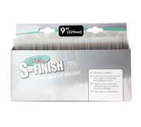 Axus Decor Immaculate S-Finish Wallpaper Brush, 9 Inch - Paperhanging Brush With Animal Hair Free Bristles & Ergonomic Handle - Ideal for Delicate Wallpapers and Wall Coverings, Eliminated Air Bubbles
