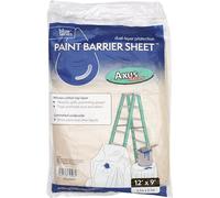 Axus Decor Paint Barrier Sheet (Blue Series) - 12' x 9' (3.67m x 2.76m) - Dust Sheets for Decorating - Dual Layers Protection- Dust Sheets for Painting, Carpets, Hard Floors, and Furniture