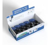 Axus Decor Painter's Multi-Purpose Tool - Magnetic Brush Clip and Paint Can Opener - Pack of 20 - Two Magnet Clip for Holding Brush & Can Opener - for Professional & DIY Projects