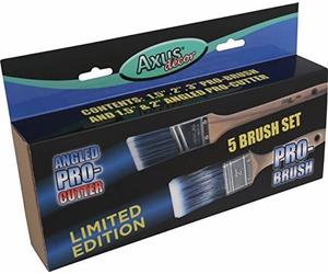 Axus Décor Pro-Brush plus Angled Cutter Brush Set
