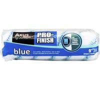 Axus Decor Pro-Finish Roller, Short Pile (Blue Series) Professional & DIY Projects, Ideal for Uneven Walls & Ceilings, Super Soft Fabric, Compatible with Double Arm Frames - 9"/230mm,38mm cores