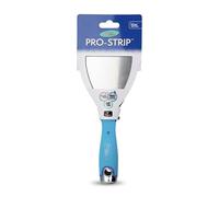 Axus Decor Pro-Strip Scraper (Blue Series) Wallpaper Scraper for Removing Paint and Wallpaper, Ideal for Professional & DIY Projects, Stainless Steel Blade & Rubberized Handle - 4 Inch/ 100mm