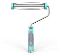 Axus Decor S-Frame (Grey Series) Paint Roller, Core Roller sleeves with screw-on extension poles, Ergonomic Grip & Chrome Plated Rod, For Professional & DIY - 9"/230mm,44mm core