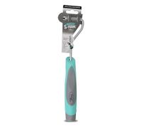 Axus Decor S-Frame Mini (Grey Series) Paint Roller Frame Mini Paint Roller Handle with Ergonomic Grip & 6mm Chrome Plated Rod, Ideal for Trims & Tight Spaces, for Professional & DIY Projects - 2"/50mm