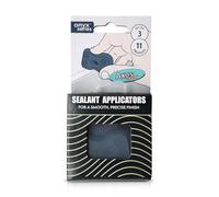 Axus Decor Sealant Applicators (Onyx Series) Multi Edge Sealant Finishing Tool With Elastomer Build, Ergonomic Design & Convenient Storage - Nimble Design for Tightest Gap - Set of 3