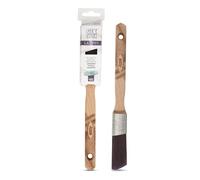 Axus Decor Silk Cutter Ultra (Mink Series) Paint Brush Filaments, Birchwood Handle - Ideal For Walls, Ceilings & Skirting, Anti-Rust Stainless Steel, Next Generation Brush - 1"/25mm