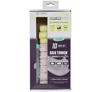 Axus Decor - Silk Touch/PureFlow Ultra Roller Kit (9 Rollers & Frame) 4"/100mm, Kit of 10 Pieces