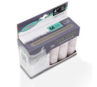 Axus Decor Silk Touch Roller, Medium Pile (Mink Series) for Professional & DIY Projects, Suitable for Smooth & Slightly Textured Walls or Ceilings, Compatible with Mini Frame, 4"/100mm,10Pk