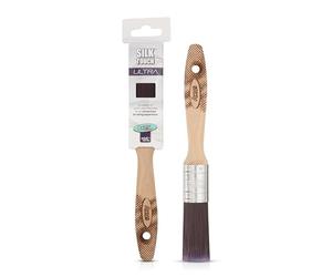 Axus Decor Silk Touch Ultra (Mink Series) Paint Brush, Filaments & Birchwood Handle - For Walls, Ceilings, Wood & Metal - Anti-Rust Stainless Steel - Next Generation Brush - 1"(25mm)