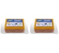 Axus Decor Sponge, Metal, Yellow, 15.5 x 10.5 x 5.5 cm (Pack of 2)