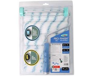 Axus Pro-Finish Roller Pack (5 X Rollers & Frame) 9 Inch