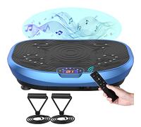 AXV Vibration Plate Exercise Machine Whole Body Workout Music Vibrate Fitness Platform Lymphatic Drainage Machine for Weight Loss Shaping Toning Wellness Home Gyms Workout