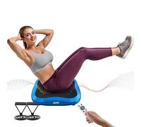 AXV Vibration Plate Exercise Machine Whole Body Workout Portable Mini Vibrate Fitness Platform Lymphatic Drainage Machine for Weight Loss Shaping Toning Wellness Home Gyms Workout
