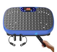 AXV Vibration Plate Fitness Platform Exercise Machine Vibrating Shaking Full Body Shaker Workout Vibrate Stand Shake Board Sport Gym for Weight Loss Fat Burner for Women Men