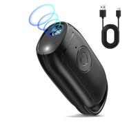 AXVRAV Ultrasonic Anti Bark Device for Dogs, Automatic Portable Anti-Bark Device with Variable Frequency & Flash Light & LED Torch for Barking Stops Small Large Dogs