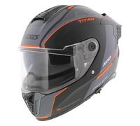 Axxis Hawk SV Evo Integral helmet Titan B4 matt black orange gray