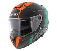 Axxis Hawk SV Integral helmet Spear B4 matt black green orange